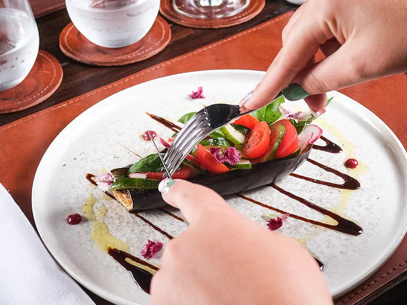 Cena gourmet de 3 pasos con bebidas incluidas - Menú Aljibe 7